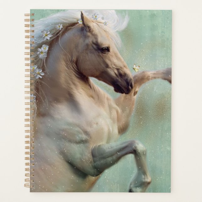 The Golden Stallion Horse -  Planner (Front)