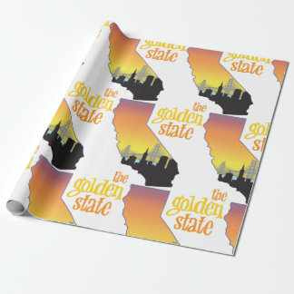 The Golden State Wrapping Paper