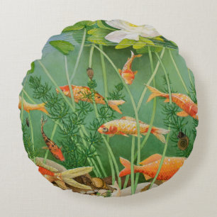 The Golden Touch 2011 Round Cushion
