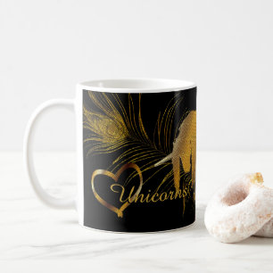 The Golden Unicorn Coffee Mug