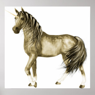 the Golden Unicorn Print