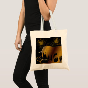 The Golden Unicorn Tote Bag