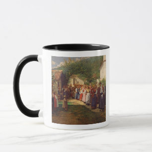 The Golden Wedding (oil on canvas) Mug