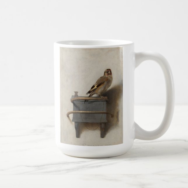 The Goldfinch Coffee Mug (Right)