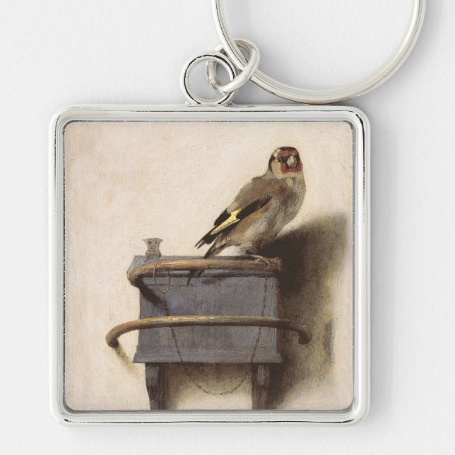 The Goldfinch Key Ring (Front)