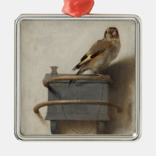The Goldfinch Metal Tree Decoration