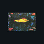 The Goldfish by Paul Klee Canvas Print<br><div class="desc">Famous painting,  The Goldfish,  by Paul Klee</div>