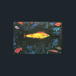 The Goldfish by Paul Klee Canvas Print<br><div class="desc">Famous painting,  The Goldfish,  by Paul Klee</div>