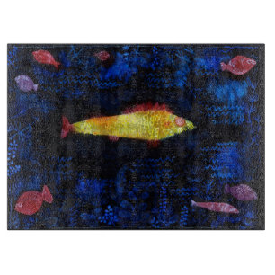 The Goldfish, Paul Klee Cutting Board