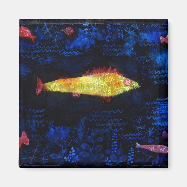 The Goldfish, Paul Klee Magnet (Front)