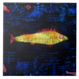 The Goldfish, Paul Klee Tile