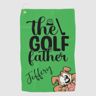 The Golf Father: Bold & Playful Design Golf Towel