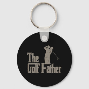 The Golf Father Funny Fathers Day Parody Golfer Da Key Ring