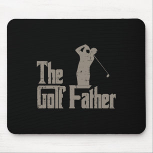 The Golf Father Funny Fathers Day Parody Golfer Da Mouse Mat