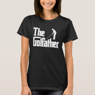 The Golfather  Xmas Golf  For Golfers Godfather T-Shirt