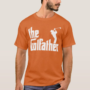 The GolfFather Funny Golf Father God Father Dad Go T-Shirt