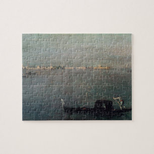 The Gondola on the Lagoon Jigsaw Puzzle