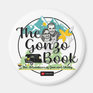 The Gonzo Book Magnet