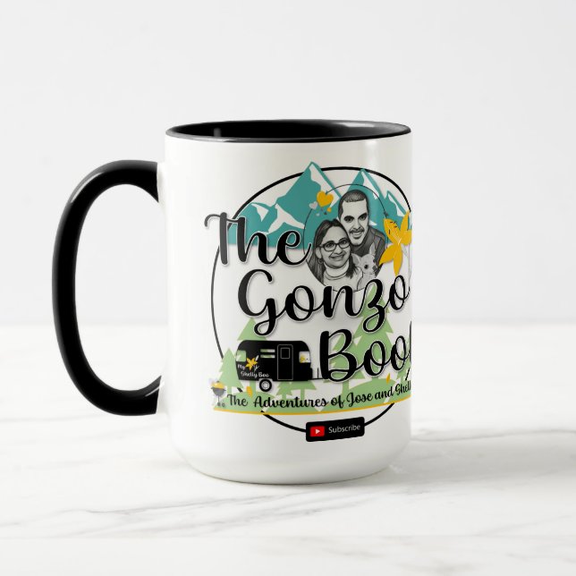 The Gonzo Book Mug (Left)