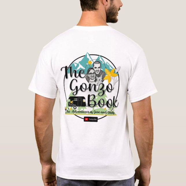 The Gonzo Book T-Shirt (Back)