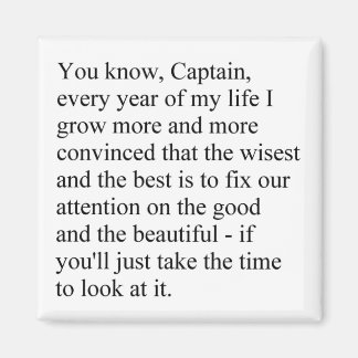 The good and the beautiful magnet