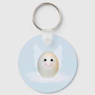 The Good Egg Angel Key Ring