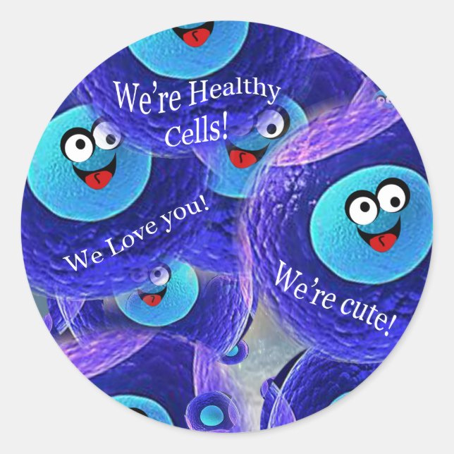 The Good Guys SuperCellular Classic Round Sticker (Front)