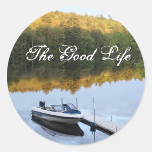 The Good Life Classic Round Sticker
