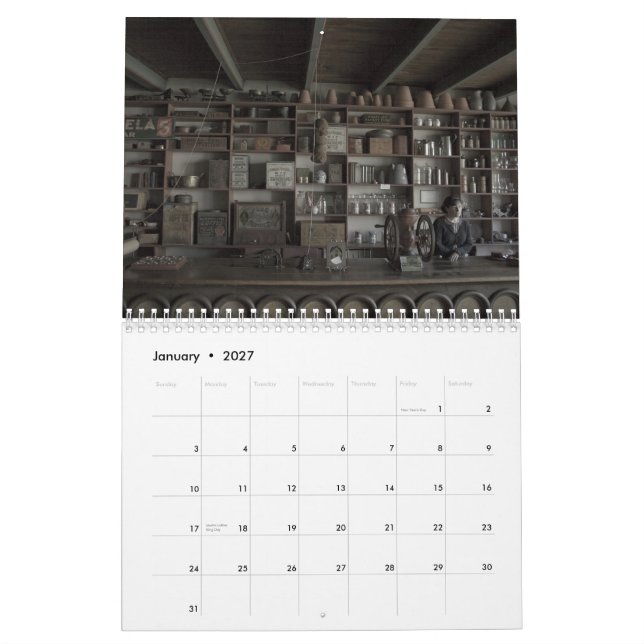 The Good Old Days Calendar (Jan 2027)