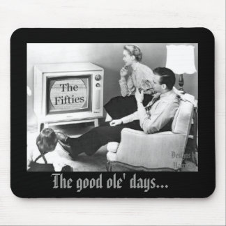 The good ole' days... mouse mat