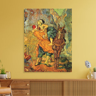 The Good Samaritan by Vincent van Gogh Canvas Print