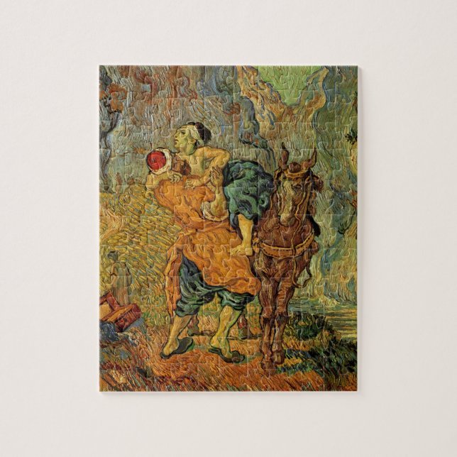 The Good Samaritan by Vincent van Gogh Jigsaw Puzzle (Vertical)
