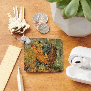 The Good Samaritan by Vincent van Gogh Key Ring