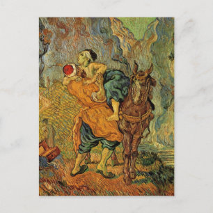 The Good Samaritan by Vincent van Gogh Postcard