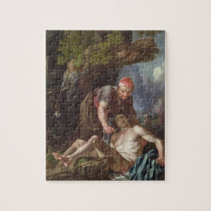 The Good Samaritan, c.1751-52 (oil on canvas) Jigsaw Puzzle