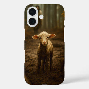 The Good Shepherd and the Lost Lamb – Jesus & Lamb iPhone 16 Case