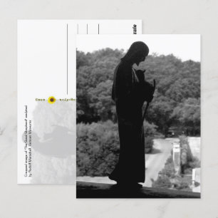 The Good Shepherd (B&W) - postcard