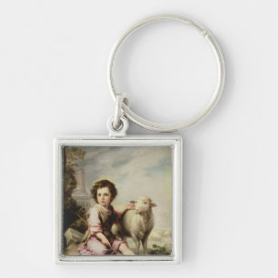 The Good Shepherd, c.1650 Key Ring