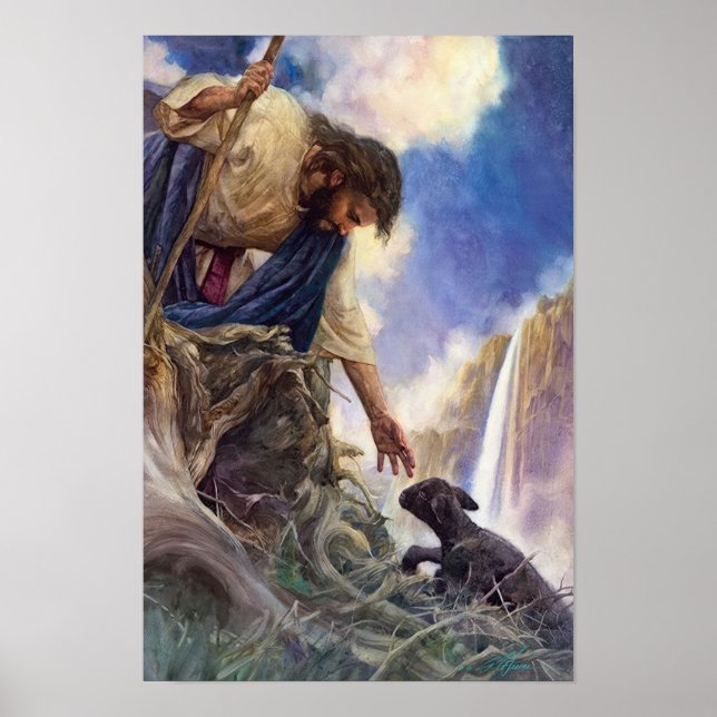 The Good Shepherd Jesus Christ Poster (Front)