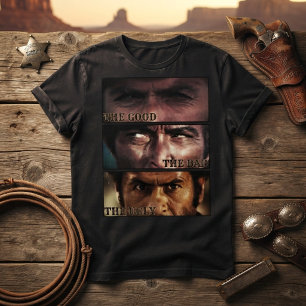 The Good The Bad The Ugly Classic Western T-Shirt