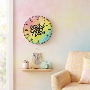 The Good Vibe Large Clock