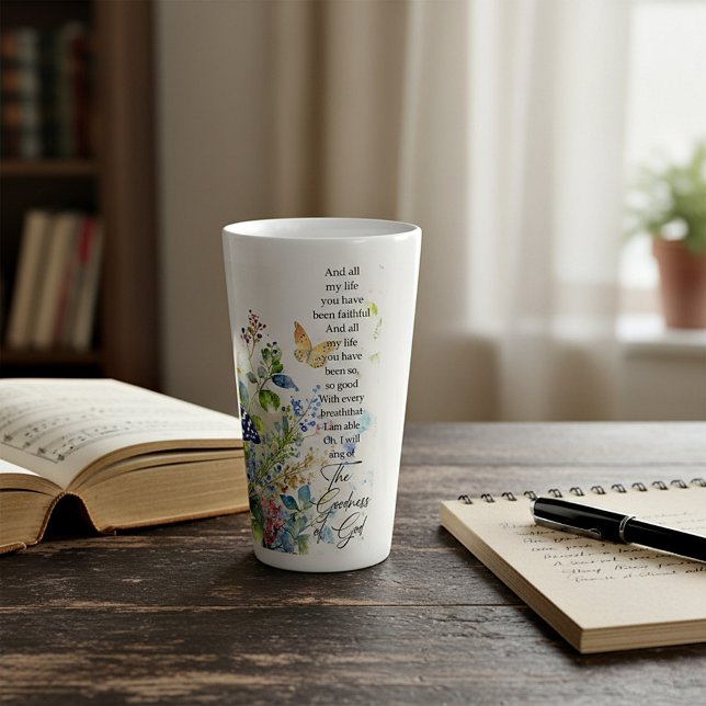 The goodness of God Latte Mug (Creator Uploaded)