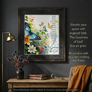 The goodness of god poster