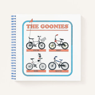 The Goonies Bicycle Chart Notebook