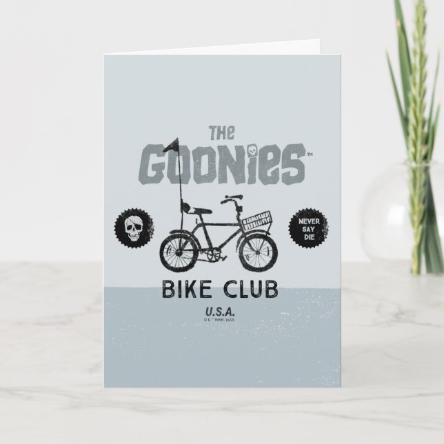 The Goonies Bike Club U.S.A. Card (Front)