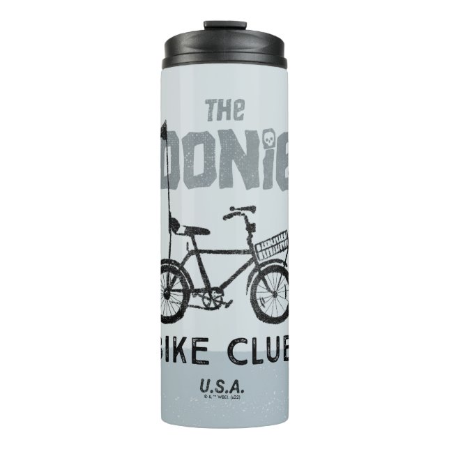 The Goonies Bike Club U.S.A. Thermal Tumbler (Front)
