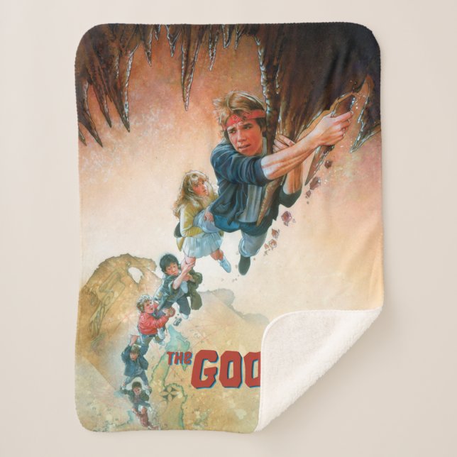 The Goonies Cave Theatrical Art Sherpa Blanket (Front)