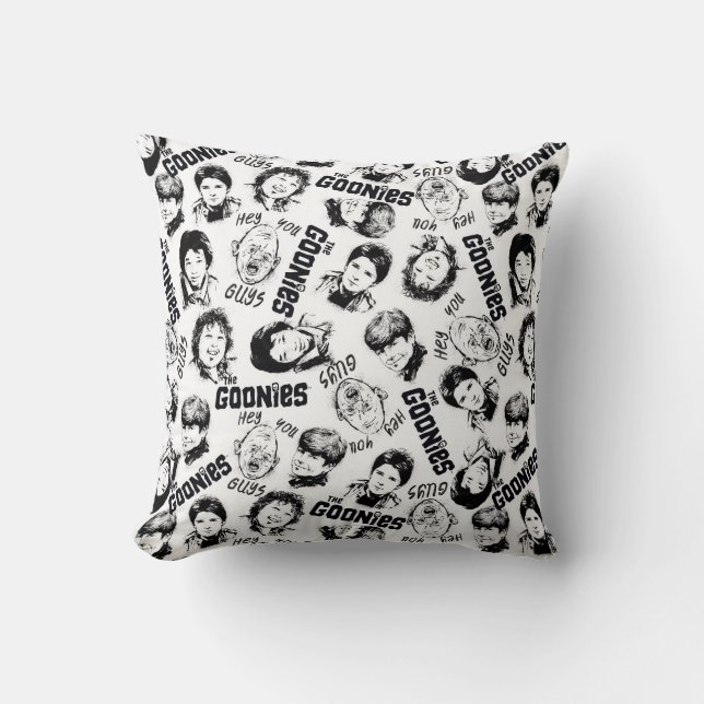 The Goonies Characters Pattern Cushion (Front)