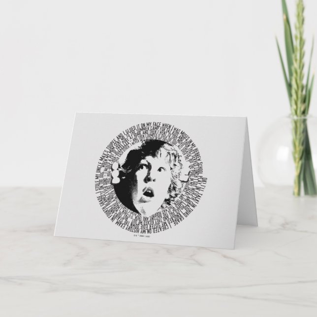 The Goonies Chunk Confession Graphic Card (Front)