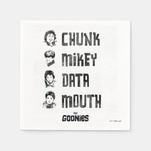 The Goonies Chunk, Mikey, Data, Mouth Napkin